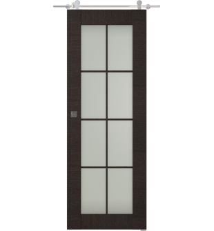 Avanti 8 Lite Vetro Black Apricot Barn doors