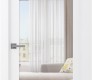 Palladio 202 Clear Vetro Bianco Noble Modern Interior Door by Belldinni