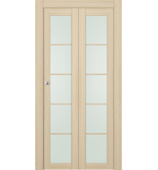 Avon 5 Lite Vetro Loire Ash Bi-folding doors