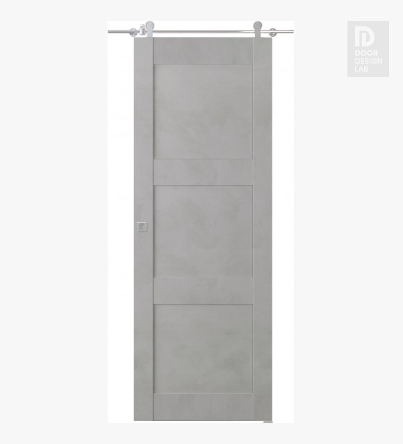 Avon 07 2Rn Light Urban Modern Interior Barn Door by Belldinni