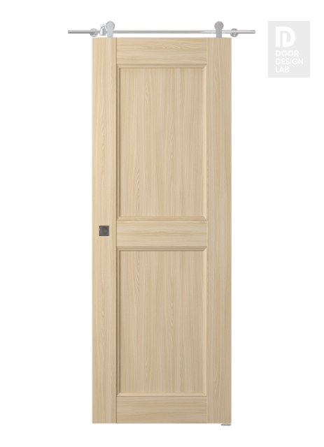 Oxford Uno 07 Rn Loire Ash Modern Interior Barn Door by Belldinni