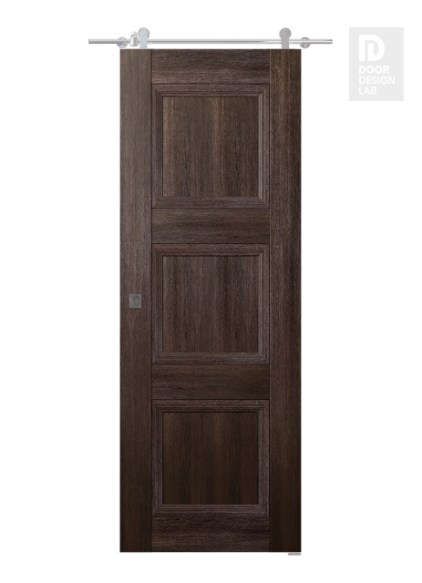 Oxford Duo 07 2Rn Veralinga Oak Modern Interior Barn Door by Belldinni