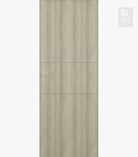 Modern Interior DOOR SLAB OPTIMA 2H SHAMBOR 36" X 92 1/2" X 1 3/4" SOLID CORE