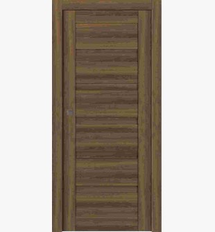 Louver Pecan Nutwood Pocket doors