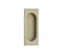 Modern Steel Front Door EMTEK FLUSH PULL RECTANGULAR PASSAGE SATIN NICKEL (US15) 2201
