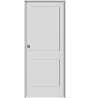 Shaker 2 Panel Primed Pocket doors