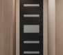 Gina Vetro Black Matte Pocket doors