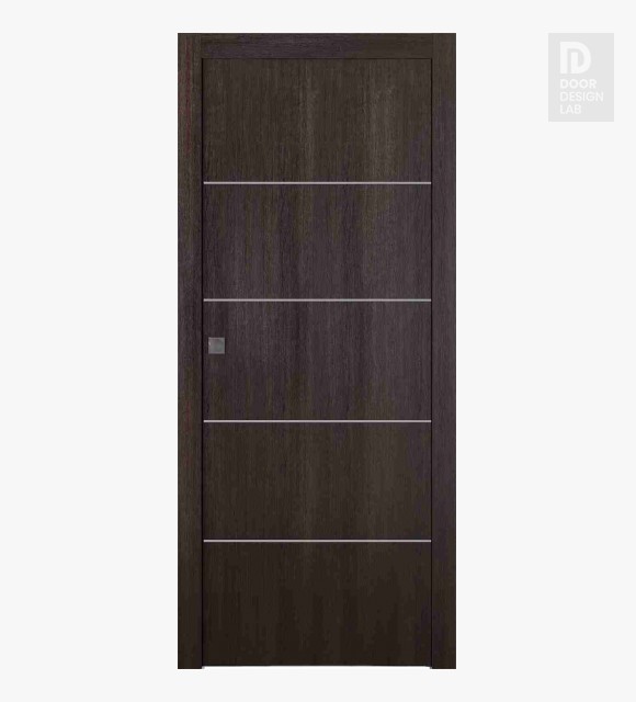 Optima 4H Veralinga Oak Modern Interior Pocket Door by Belldinni