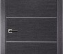 Avanti 2H Black Apricot Modern Interior Door by Belldinni