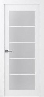 Palladio 5 Lite Vetro Bianco Noble Single Doors
