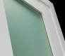 DOOR SLAB SMART PRO 207 VETRO POLAR WHITE 30" X 92 1/2" X 1 3/4" TEMPERED FROSTED GLASS