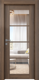 Avon 4 Lite Clear Vetro Pecan Nutwood