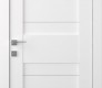 Imma Vetro Bianco Noble Modern Interior Door by Belldinni