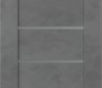 Modern Interior DOOR SLAB AVON 07-02 VETRO DARK URBAN 18" X 80" X 1 3/4"