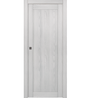 Shaker 1 Panel Ribeira Ash Pocket doors