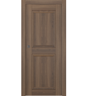 Oxford Duo 07 Rn Pecan Nutwood Pocket doors