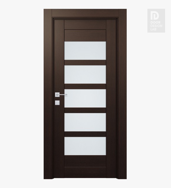 Avon 07-07 Vetro Veralinga Oak Modern Interior Door by Belldinni