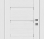 Louver Bianco Noble Modern Interior Door by Belldinni