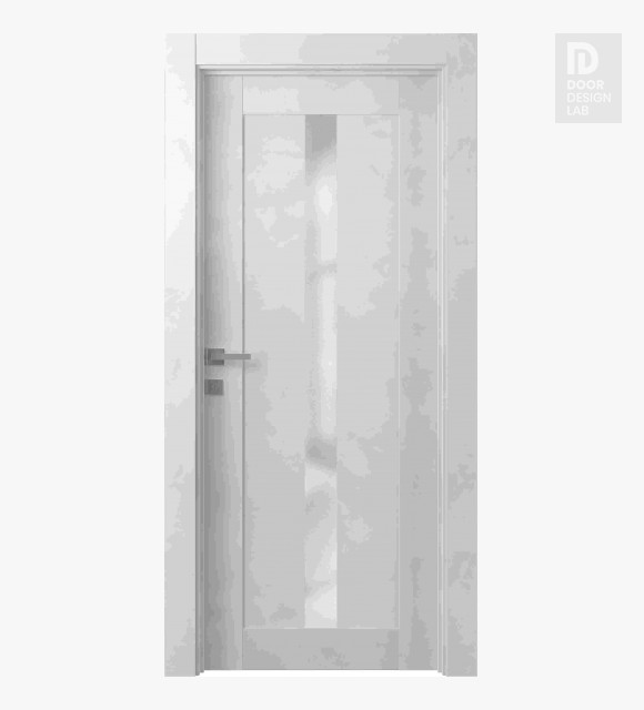 Avon 101 Vetro Light Urban Modern Interior Pocket Door by Belldinni