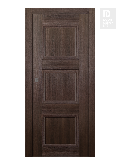 Oxford Duo 07 2Rn Veralinga Oak Modern Interior Pocket Door by Belldinni
