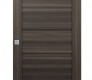Alda Gray Oak Modern Interior Barn Door by Belldinni