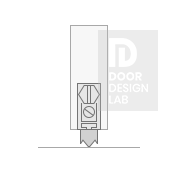 Modern Interior CONCEALED AUTOMATIC DOOR BOTTOM SEAL SMARTSWEEP 1700 PRESSURE 30''-32"