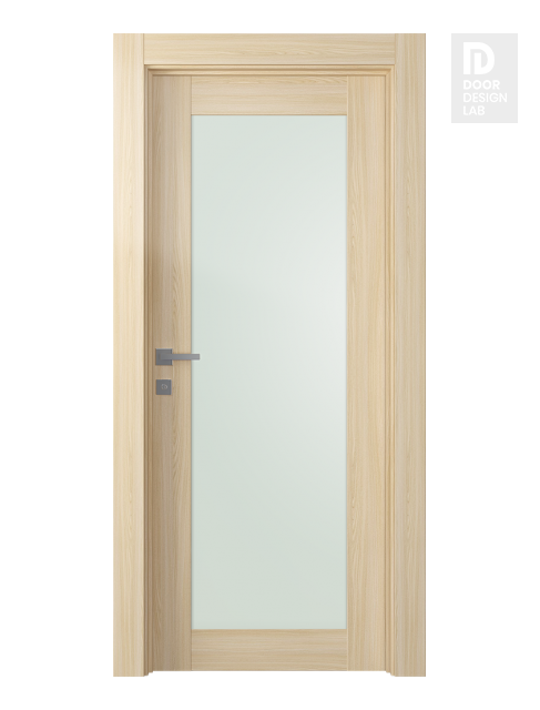 Avon 207 Vetro Loire Ash Modern Interior Door by Belldinni