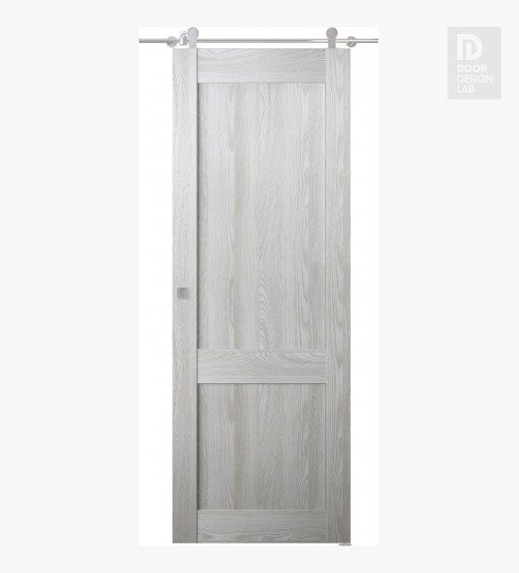 Avon 07 R Ribeira Ash Modern Interior Barn Door by Belldinni