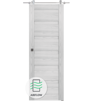 Louver Ribeira Ash Barn doors