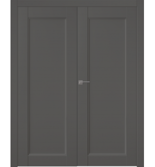 Oxford Uno 07 Gray Matte Double doors