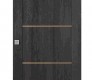Avon 07 4H Gold Veralinga Oak Modern Interior Barn Door by Belldinni