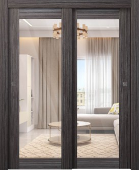 Palladio 207 Clear Vetro Gray Oak