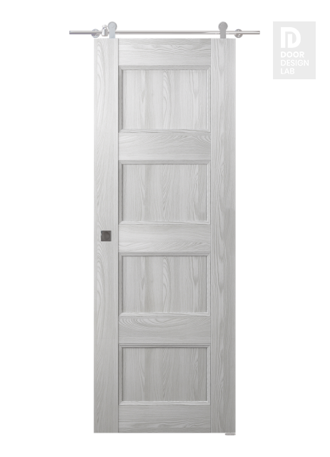 Oxford Uno 07 3R Ribeira Ash Modern Interior Barn Door by Belldinni