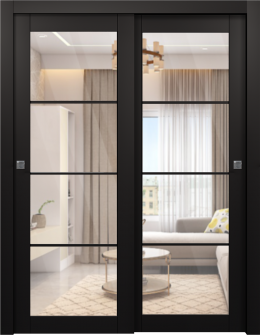 Avon 4 Lite Clear Vetro Black Matte