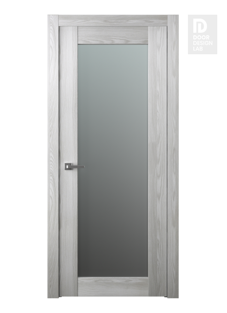 Avon 207 Vetro Ribeira Ash Modern Interior Door by Belldinni