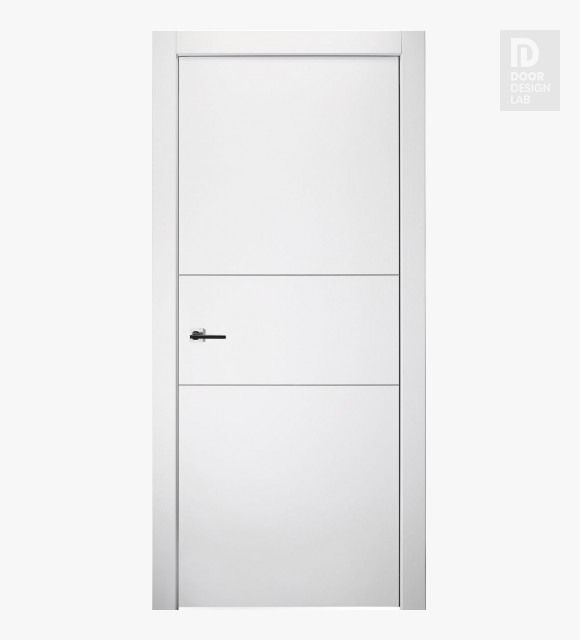 Smart Pro 2H Polar White Modern Interior Door by Belldinni