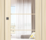 Avon 5 Lite Clear Vetro Loire Ash Modern Interior Pocket Door by Belldinni