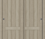 Shaker 2 Panel Shambor Modern Interior Bypass Doors by Belldinni