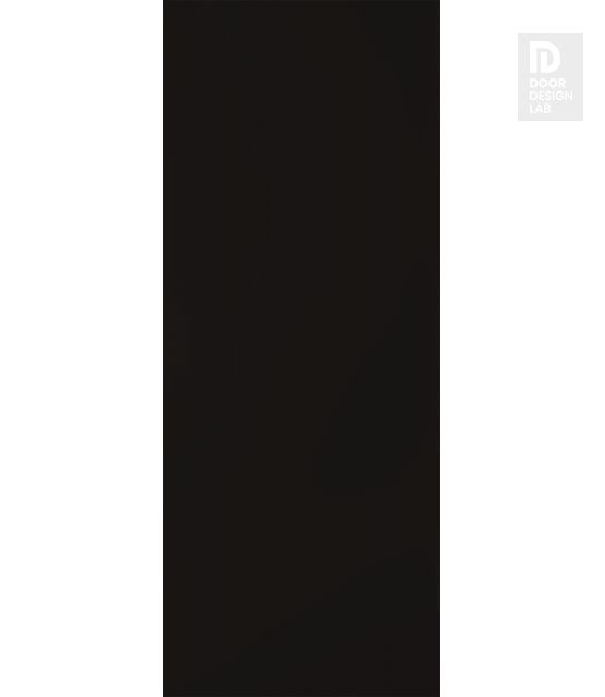 Modern Interior DOOR SLAB OPTIMA BLACK MATTE 36" X 80" X 1 3/4" SOLID CORE