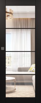 Avon 4 Lite Clear Vetro Black Matte