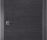 Avanti Flat Mat Black Apricot Modern Interior Door by Belldinni