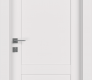Shaker 2 Panel Snow White Modern Interior Door by Belldinni