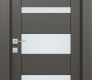 Gina Vetro Gray Matte Modern Interior Door by Belldinni