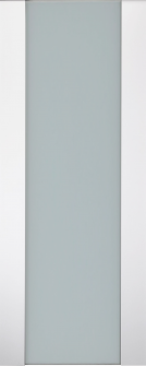 DOOR SLAB SMART PRO H3G VETRO POLAR WHITE 24" X 96" X 1 3/4" TEMPERED FROSTED GLASS