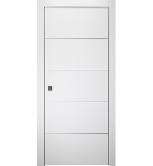 Optima 4H Snow White Pocket doors