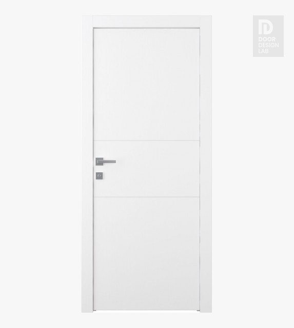 Palladio 2H Bianco Noble Modern Interior Door by Belldinni