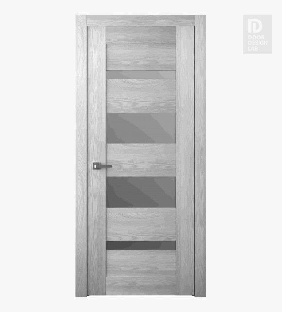 Avon 07-01 Vetro Ribeira Ash Modern Interior Door by Belldinni