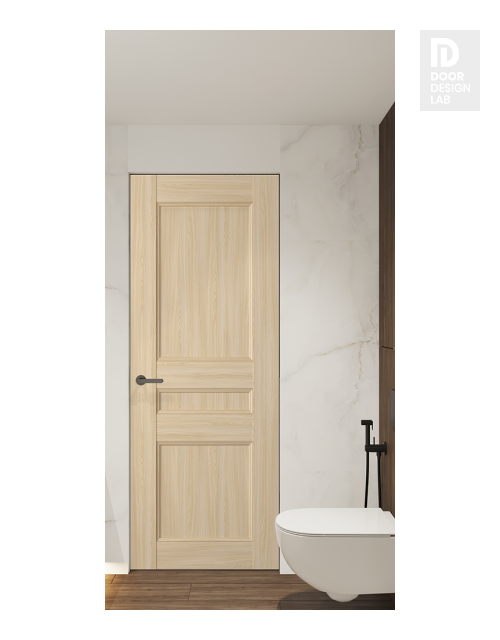 Oxford Uno 07 2R Loire Ash Modern Interior Frameless Door by Belldinni