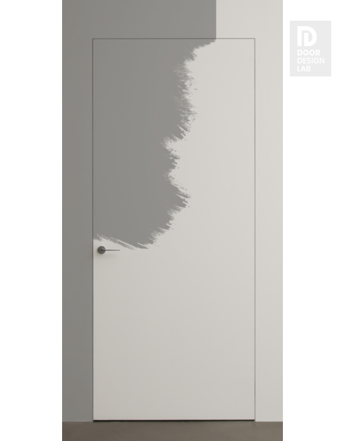 Modern Interior RTA DOOR SLAB EXAMPLE FOR PAINTING IN GREY 28" X 84" X 1 3/4"