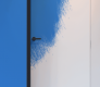 Primed Door Example For Painting In Blue Modern Interior Door by Belldinni